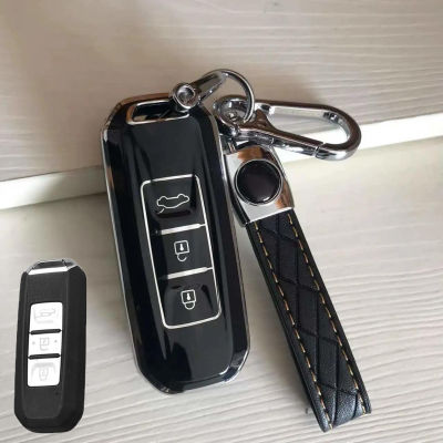 เคสกุญแจรถยนต์แบบไม่มีกุญแจทำจากซิลิโคนสำหรับ Wuling Chihuahua Z-Cortez 1.5 Sgmw