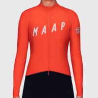 MAAP  Spring And Autumn Long Sleeves Cycling Jersey Women MTB Bike Shirt Maillot Ciclismo Female Sport Riding Clothing Top