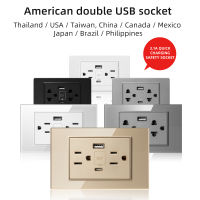 Herepow 118 Series Thailand American Standard USB Wall Socket Type-c 3.1A Fast Charging Smart Google Home Appliance Plug Adapter-Cgefeng