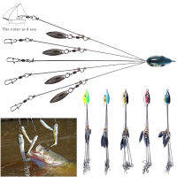 Elder ร่มทะเลการตกปลาแบบเหวี่ยงสายเบ็ดยาว Rigs Lure เหยื่อปลอมเครื่องมือ Noise Sequin หัวตะกั่วตะขอตกปลาเหยื่อตกปลา18G