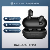 GT1 Pro Long Battery HD Stereo TWS Bluetooth Earphones, Touch Control Wireless Headphones With Dual Mic Noise Isolation