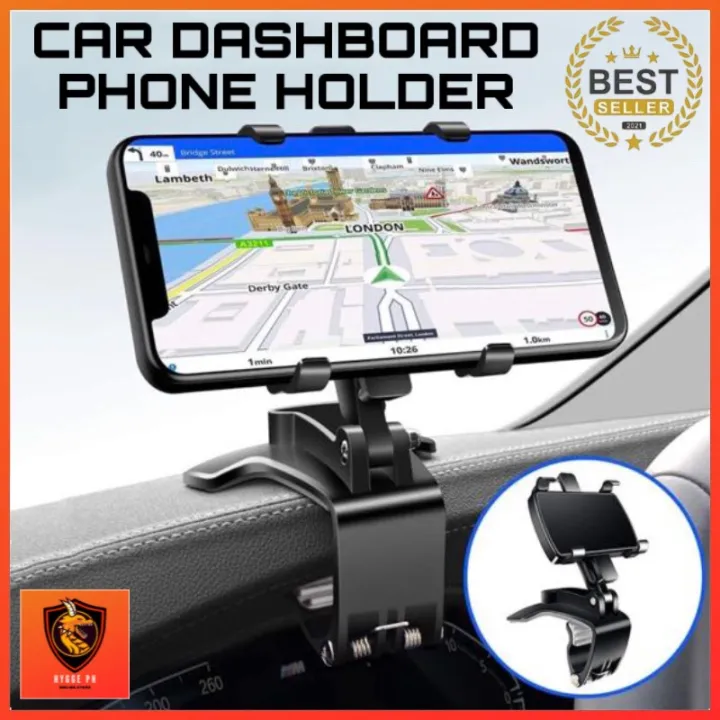 MultiFunction Dashboard Car Phone Holder 360Degree Rotation Universal