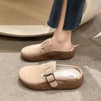 【Ready】? ice otou s-slippers womens -mat slip-on er s 23 summer new thick-soled s