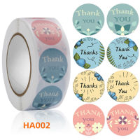 Thank you label round seal aesthetic sticker friend envelope gift food holiday school office stationery
