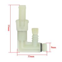 for coffee machine equal elbow connector white hose joint high pressure water connector 1 pcs Food grade Pipe Fittings Accessories