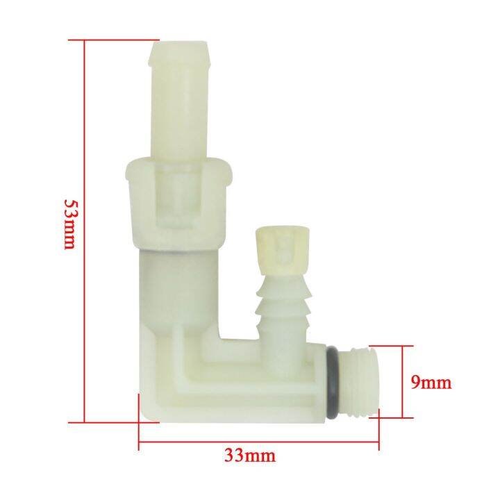 1 Pcs Food Grade Equal Elbow Connector White Hose Joint High Pressure