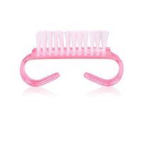 Convenient Nail Random Color Brush For Acrylic &amp; UV Gel Nail Art Dust Cleaner Horn brush