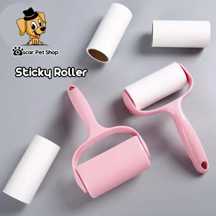 Sticky Roller Pet Fur Cleaner Hair Roller with Cover Clothes Cleaning
