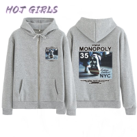 Hot Girls เสื้อฮู้ด เสื้อแขนยาวอบอุ่น หลวมและสบาย วินเทจ สบาย สบายๆ สไตล์ WWY2393GZH 39Z230927