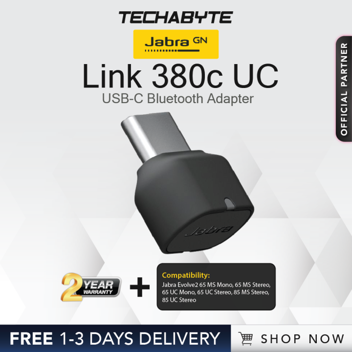 Jabra Link 380c (USB-C ) / 380a ( USB-A ) | UC | Bluetooth Adapter