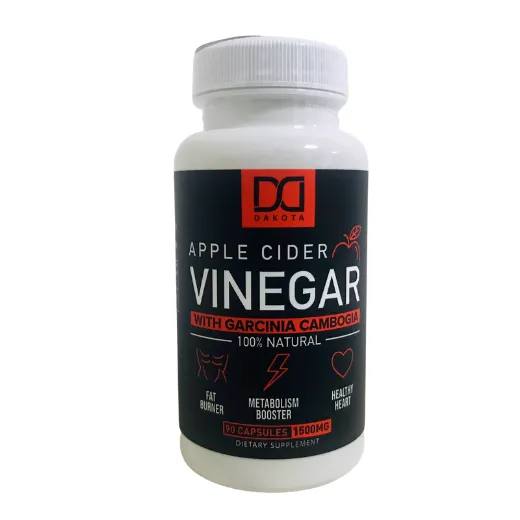 EXPIRY 09/2022 DAKOTA Apple Cider Vinegar with Garcinia Cambogia 1500mg, 90 Capsules Lazada PH