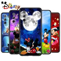 【Enjoy electronic】 Mickey Minnie cute for Samsung Galaxy S22 S21 Ultra Plus Note 20 10 9 8  S10 S9 S8 S7 S6 Edge Plus Black Soft Phone Case