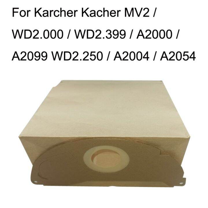 ขยะถุงกระดาษสำหรับ-karcher-wd2250-a2004-a2054-mv2อะไหล่เครื่องดูดฝุ่น5ชิ้น