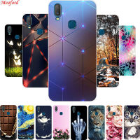 Nesaemusta6.35สำหรับ Vivo Y11 2019เคสสีที่เป็นที่นิยมเคสฝาหลัง TPU นิ่มสำหรับ Vivo Y11 2019เคสสำหรับ Vivo Y17 Y15 Y12เคส Y 17