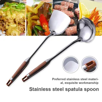 Fish Spatula, 2 Pack Stainless Steel Fish Turner 12.5 Inch Kitchen