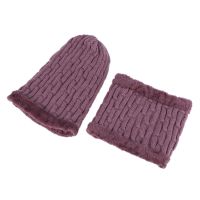 Winter Balaclava Womens Stripes Knitted Hat Caps Mask Gorras Winter