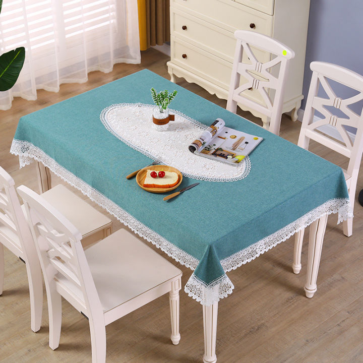 hot-ผ้าปูโต๊ะผ้าปูโต๊ะผ้าปูโต๊ะกลมโต๊ะกาแฟลายลูกไม้เย็บเรียบง่ายทันสมัยเรียบง่าย