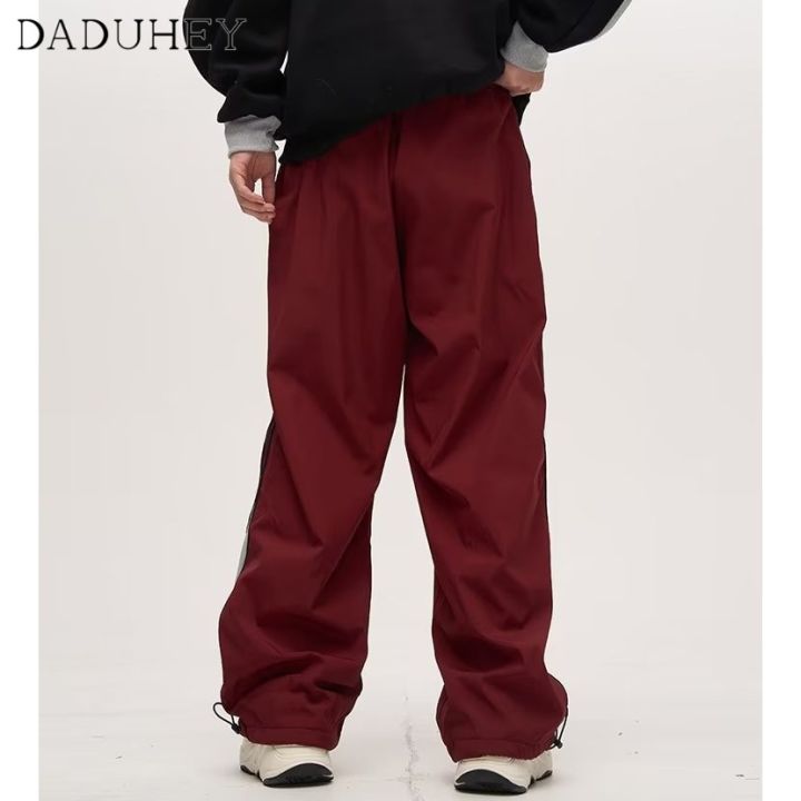 daduhey-mens-casual-pants-loose-straight-sweatpants-fashion-striped-ankle-tied-sports-pants