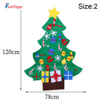 FunToys หุ่นต้นคริสต์มาสเทียมเพื่อการศึกษาและสร้างสรรค์การตกแต่งบ้านปาร์ตี้ที่ห้อยสำหรับคริสมาสต์ DIY ตุ๊กตาต้นคริสต์มาสประดิษฐ์ความคิดสร้างสรรค์และการศึกษาที่ห้อยสำหรับคริสมาสต์การตกแต่งบ้านปาร์ตี้ FY-MY