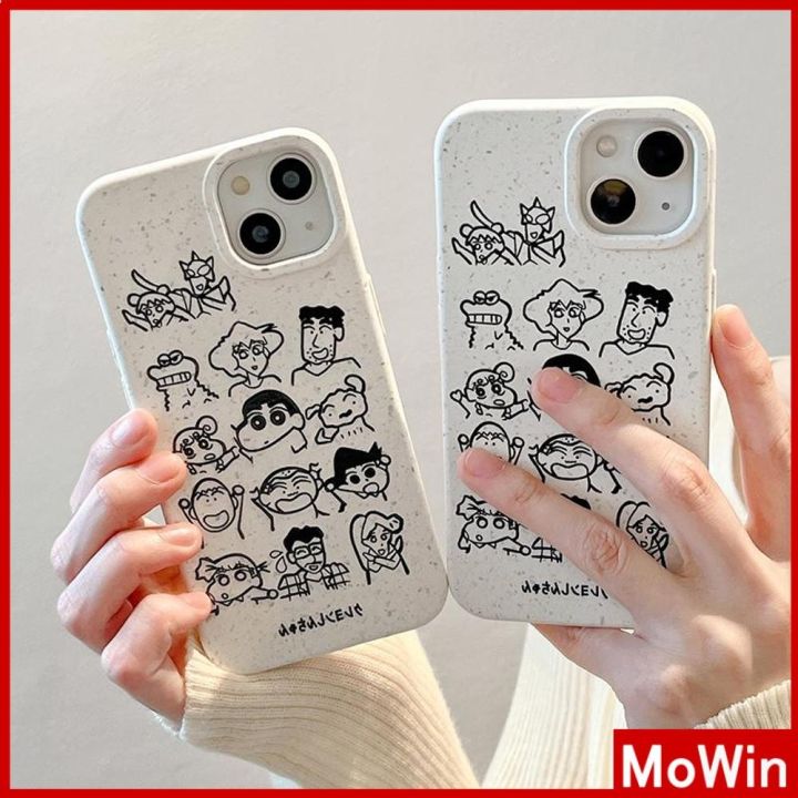 mowin-เข้ากันได้สำหรับ-เคสไอโฟน-เคสไอโฟน11-เคส-ย่อยสลายได้เป็นมิตรกับสิ่งแวดล้อมฟางข้าวสาลีเรียบสบายเคส-นุ่มการ์ตูนน่ารักเข้าก