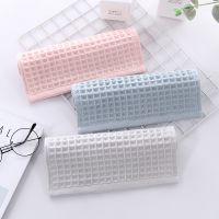 ☒卐 Cotton plaid childrens towel childrens plain color soft absorbent face wash honeycomb small towel