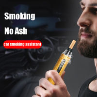 【cw】Portable Car Ashtray Mini Car Ashtray Anti Soot-flying Cover Anti-ash Luxury Wood Holder For Gifthot