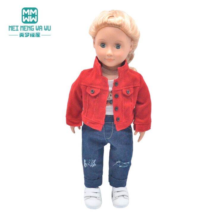 yf-mini-clothes-fashion-jackets-jeans-coats-shoes-fits-45-cm-doll-and-new-accessories