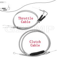 สายเคเบิล De Acero Tejidos Para Motocicleta,สายเคเบิล De Acelerador Alargado/ สายเคเบิล De Embrague Apto Para Harley สปอร์ตเตอร์เอ็กซ์แอล1200 Dyna Softail Fat Boy สายคลัตช์/