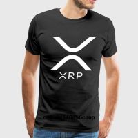 2023 New  MenS T-Shirt 100% Printed Ripple Xrp Logo Crypto Currency Bitcoin Hodl Men T-Shirt birthday gift Valentines Day gift