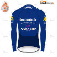 2021 NEW World Champion Cycling Clothing Quick Step Team Men Jersey Julian Alaphilippe Winter Long Sleeve Road Bike Uniform