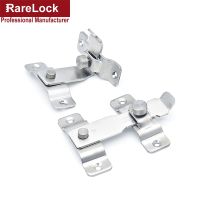 Stainless Door Latch Hasp Lock Dead Bolts for Sliding Door Window Bathroom Garden Gate Cabinet Air Box Rarelock MS327 A