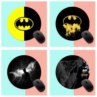 Super Hero Batmans Bruce Wayne Round Mouse Mat Gaming Mouse Pad For PC Laptop Notebook 20x20cm Gamer Desk Pad