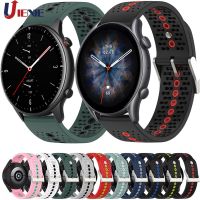 〖Bar watchband〗22Mm SiliconeBand สำหรับ Huami Amazfit32 2e 47MmStratos 2สาย Gtr2 Gtr3สายนาฬิกาข้อมือ FRU