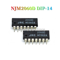 5Pcs Original JRC 2060D JRC2060D DIP-14 NJM2060D DIP14 Quad การดำเนินงานเครื่องขยายเสียง IC ใหม่ Original