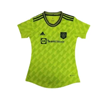 green and yellow manchester united jersey