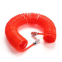 3M/6M/9M/12M/15M นิวเมติก PU OD 8 มม.* ID 5mm Air Compressor Telescopic SPIRAL ท่อฤดูใบไม้ผลิหลอด Dropship ยืดหยุ่น Air เครื่องมือท่อ-GDDD MALL