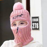 and winter mens womens fleece knitted hat cycling anti-cold fashion