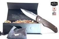 มีดเดินป่าBuck 841 Sprint Pro ,Brown Burlap Micarta 0841BRS-B( S30V)