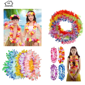 Hawaiian Flower Necklace Clipart Transparent PNG - 600x516 - Free Download  on NicePNG