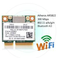 สำหรับ Atheros AR5B22 300Mbps Dual Band PCI-E WLAN การ์ด Wifi ไร้สาย BT 4.0