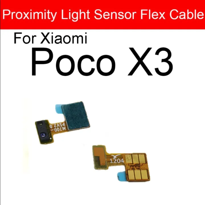 Proximity Ambient Flex Cable For Xiaomi Poco X3/ X3 Pro/ X3 NFC Light