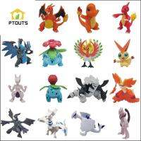 PTOUTS 6-8เซนติเมตรการ์ตูน Charizard Charmeleon Venusaur Aggron หุ่นของเล่นโมเดล Pokemones Pokachu