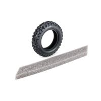 [ชุดแต่งรถบังคับ] TAMIYA 54836 OP.1836 T3-01 Front Caramel Block Tire ชุดแต่งทามิย่าแท้ rc