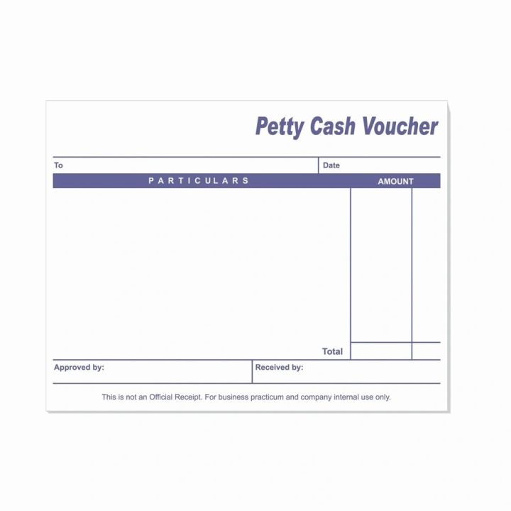 Business Forms Petty Cash Voucher | Lazada PH