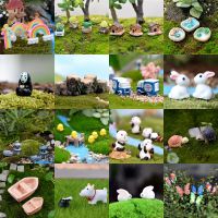 hot【DT】 Figurine Miniatures Crafts Ornament Garden Bonsai Landscape Decoration