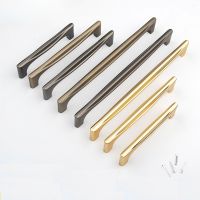 Knobs and Handles Zinc Alloy Cabinet Door pull Furniture Hardware Simple Wardrobe Hand in hand Cabinet Door Handle Drawer Pulls