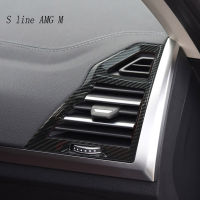 Auto Interior air conditioning vent Outlet Trim Cover Car Styling Carbon fiber Stickers for BMW X3 X4 G01 G02 2022 Accessories