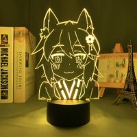 ✵ The Helpful Fox Senko San Led Light for Kids Bedroom Decoration Birthday Gift Room Decor 3d Lamp Sewayaki Kitsune No Senko San