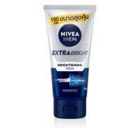 ( 150 กรัม 1 หลอด ) นีเวีย เมน โฟมล้างหน้า เอ็กซ์ตร้า ไบท์ 150 กรัม NIVEA Men Extra Bright  Foam 150 g.