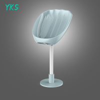 ?【Lowest price】YKS Super suction CUP FIXED SOAP จานห้องน้ำสบู่ภาชนะกล่องที่ใส่ระบายน้ำตนเองสำหรับ kithcen รูปทรงต่างๆของสบู่ฟรี